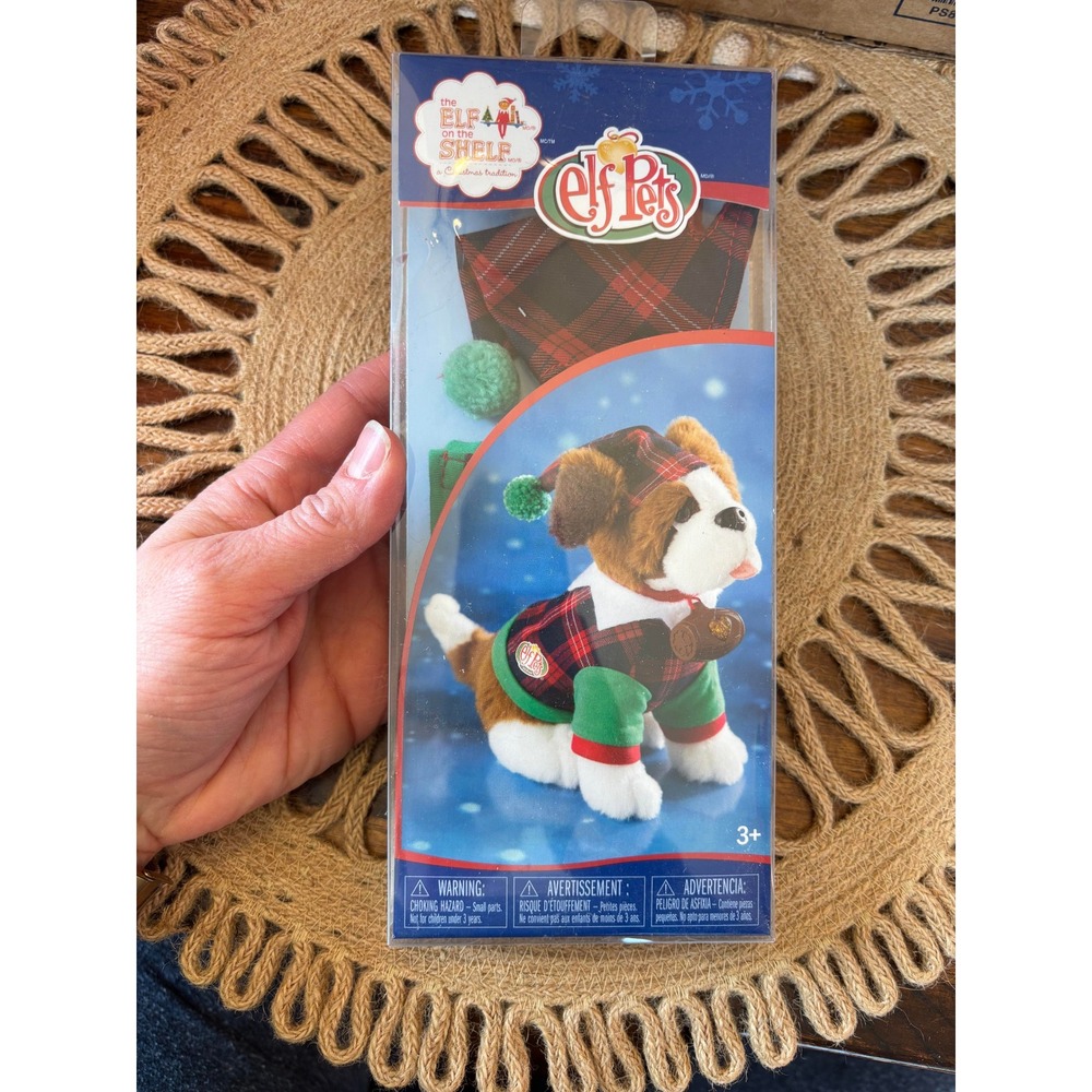 The Elf on the Shelf Elf Pets Playful Puppy PJs For Saint Bernard Dog - JUST PJS